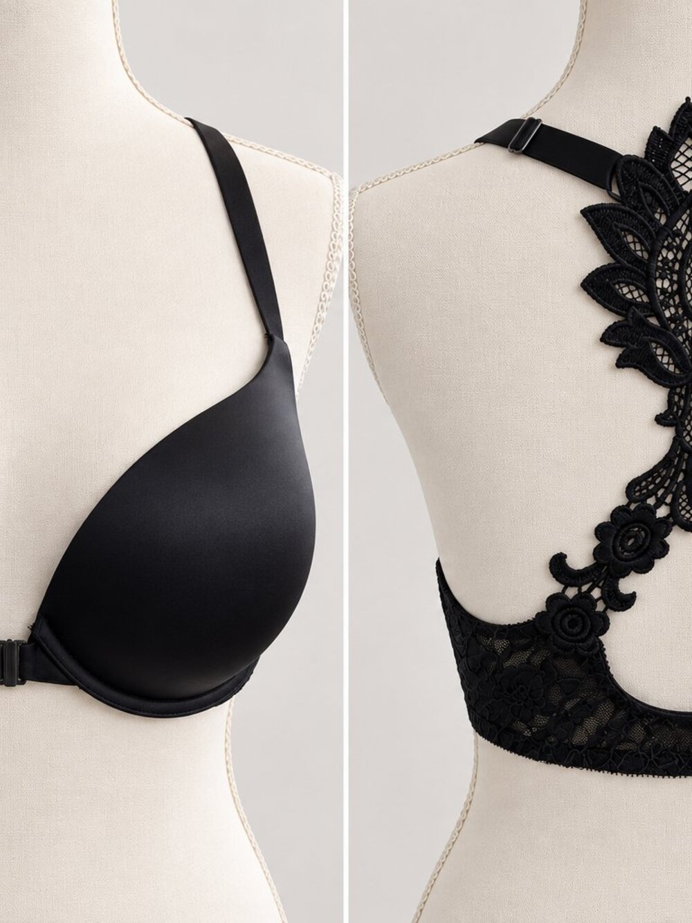 Victoria's Secret Front Close Lace Racerback / T-Back Bra